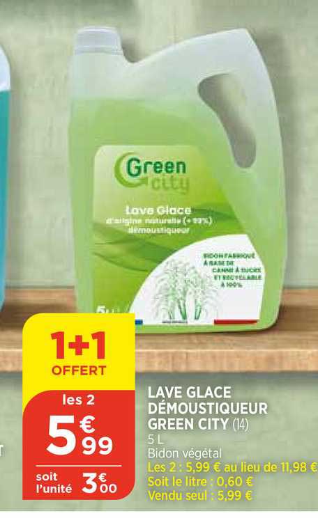 lave glace démoustiqueur green city