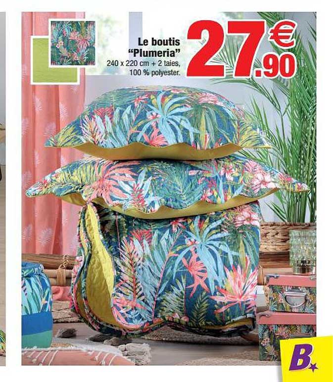 le boutis "plumeria"