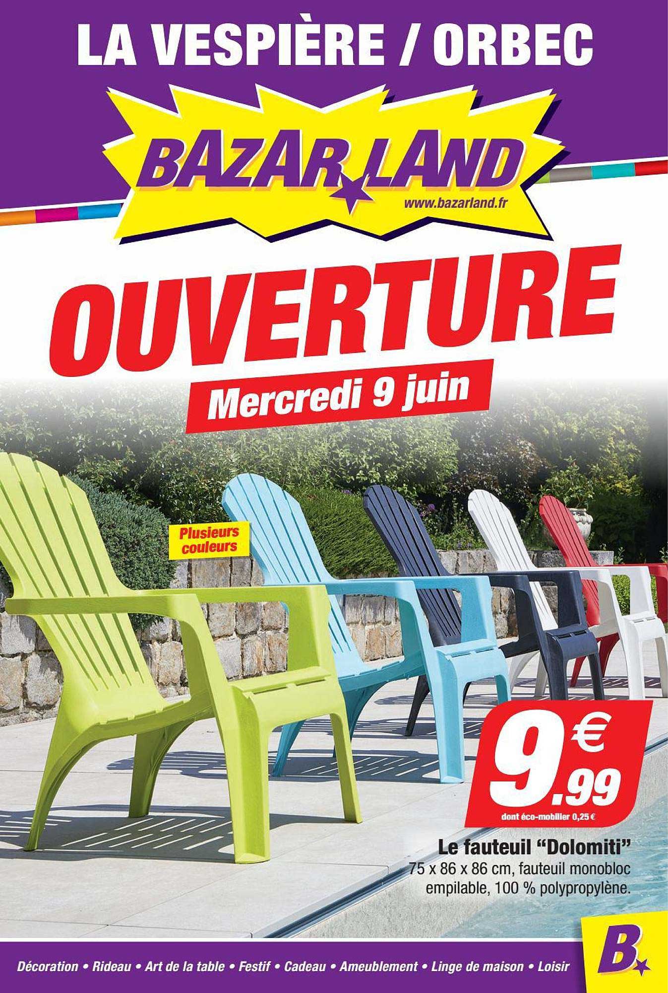 le fauteuil "dolomiti"