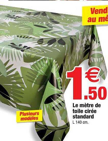 Le Mètre De Toile Cirée Standard