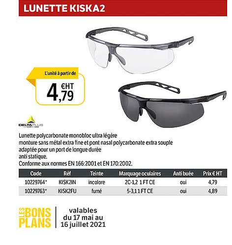 lunette kiska a2