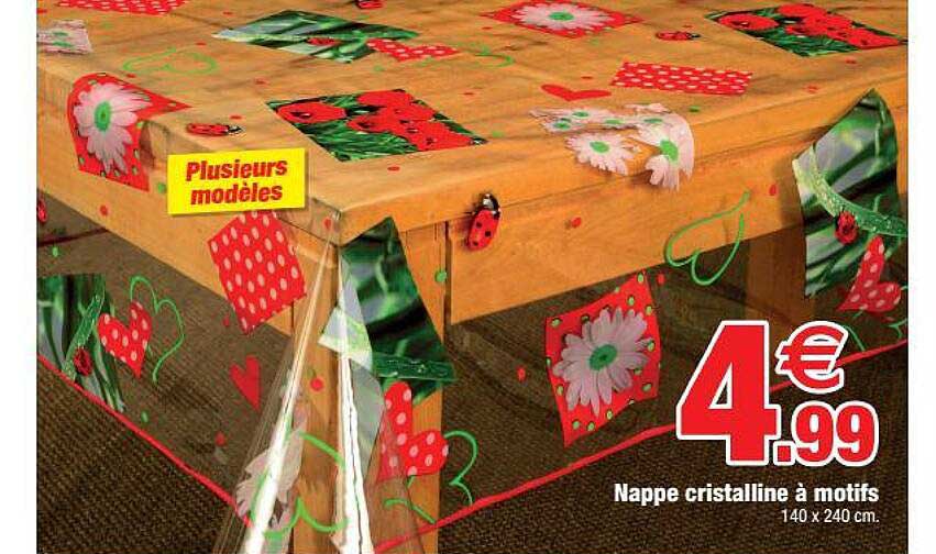 Nappe Cristalline à Motifs