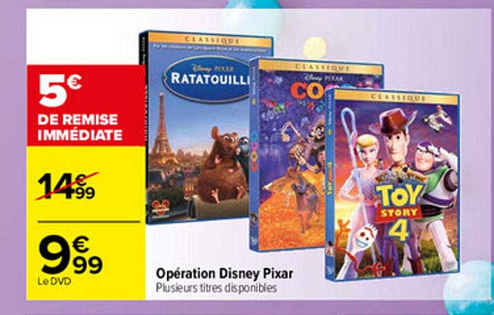 opération disney pixar