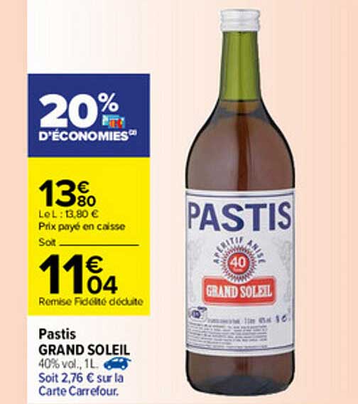 Pastis Grand Soleil