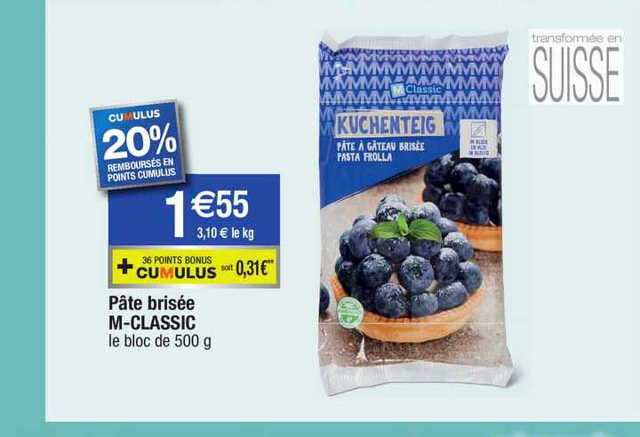 pâte brisée m-classic