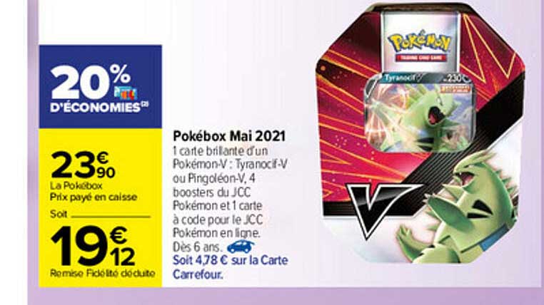 pokébox mai 2021