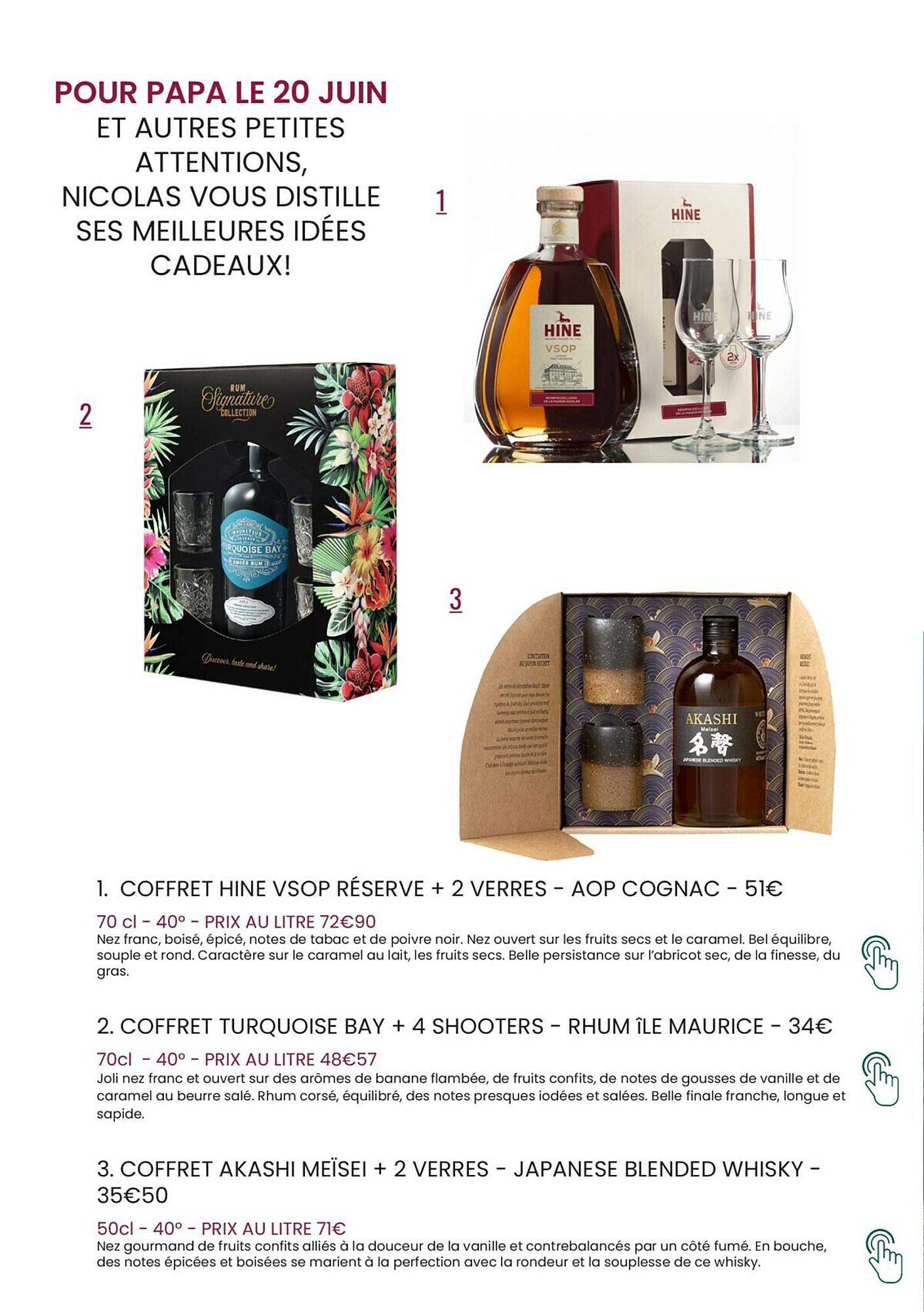 pour papa le 20 juin