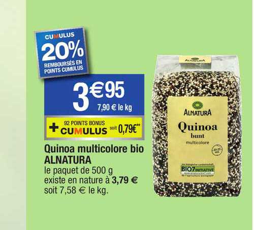 Quinoa Multicolore Bio Alnatura