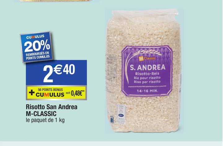 risotto sans andrea m-classic