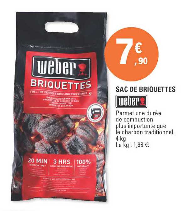 Sac De Briquettes Weber