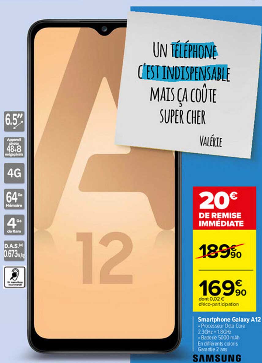 smartphone galaxy a12 samsung