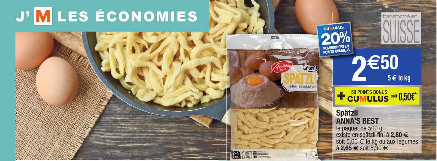 Spätzli Anna's Best