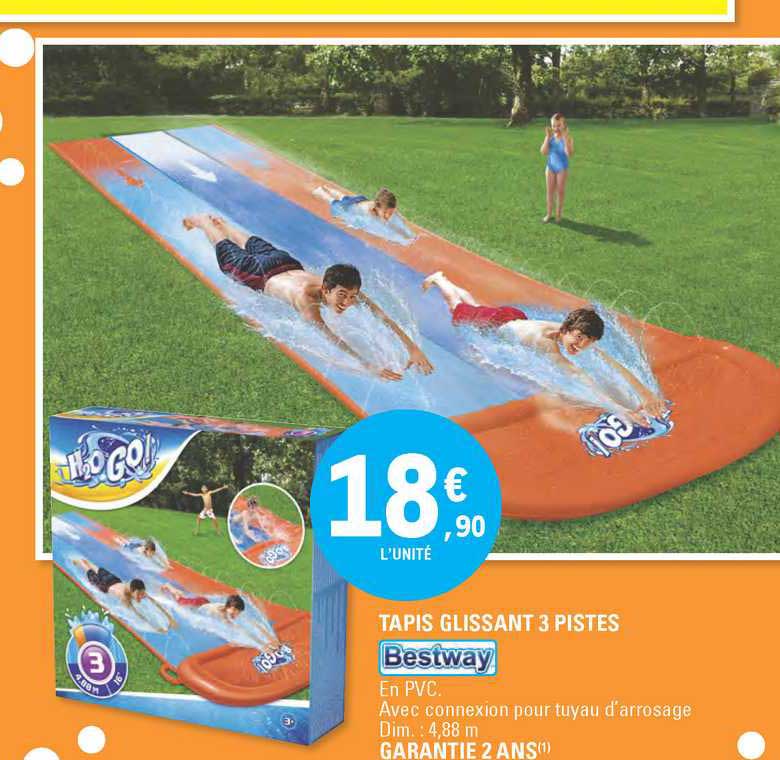 tapis glissant 3 pistes bestway