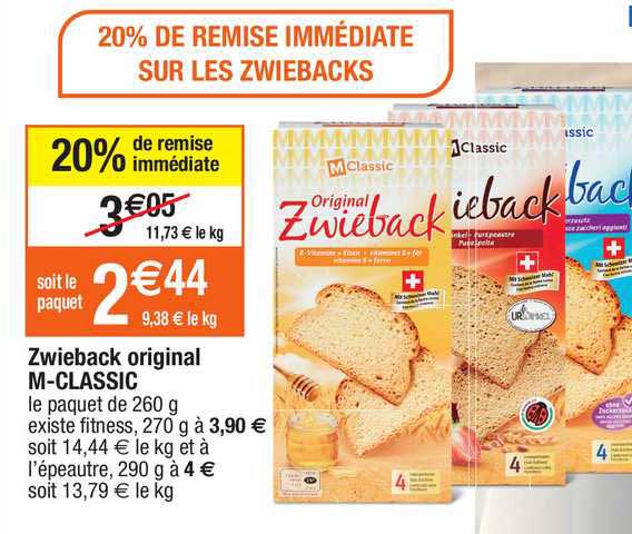 zwieback original m-classic