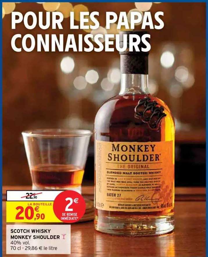 scotch whisky monkey shoulder