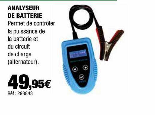 analyseur de batterie
