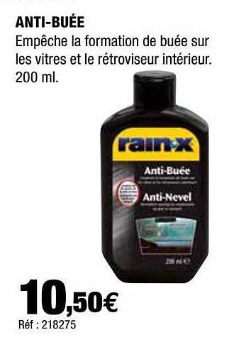 anti-buée rain-x