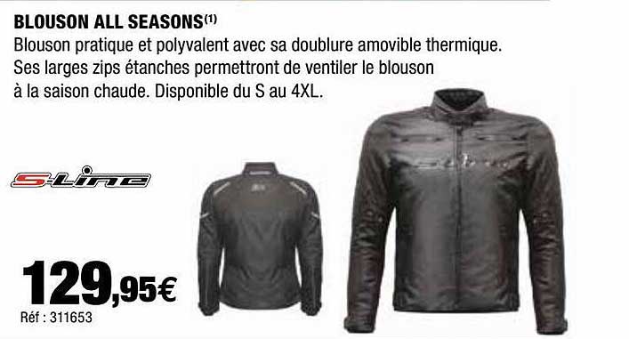 blouson all seasons s-line