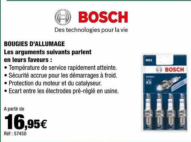 Bougies D'allumage Bosch