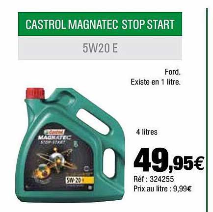 Castrol Magnatec Stop Start 5w20 E Ford