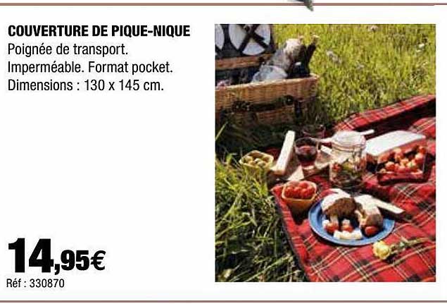 couverture de pique-nique