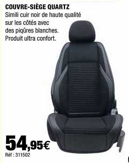 couvre-siège quartz