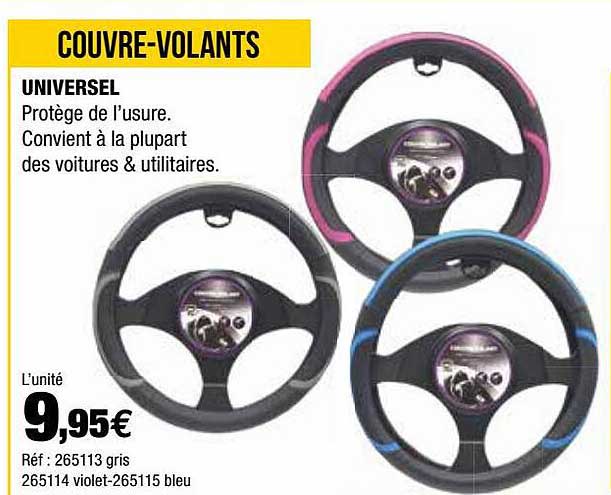 couvre-volants universel