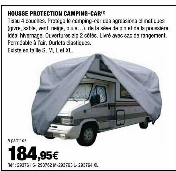 Housse Protection Camping-car