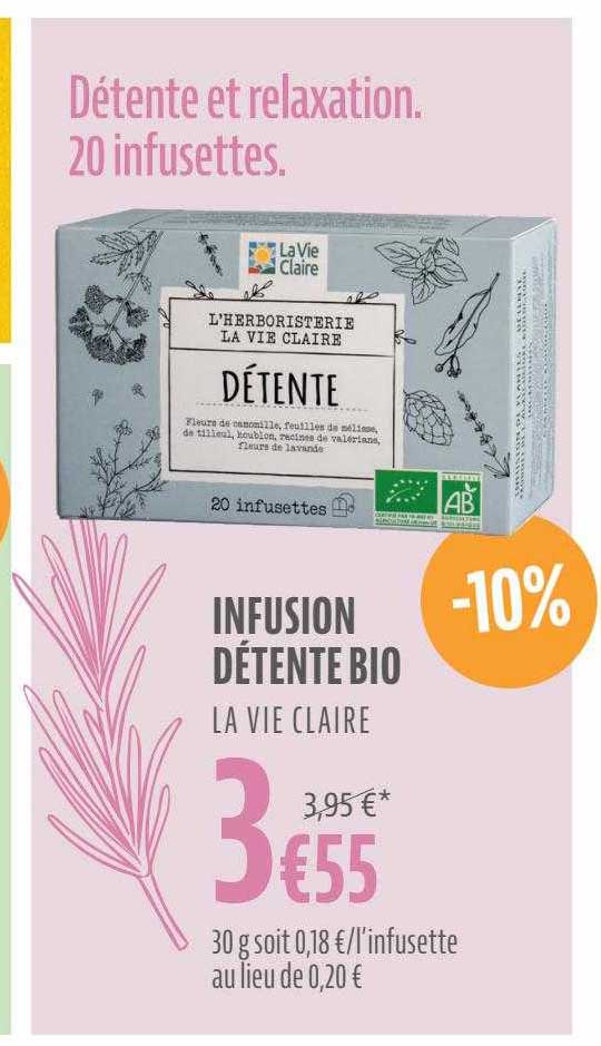 infusion détente bio