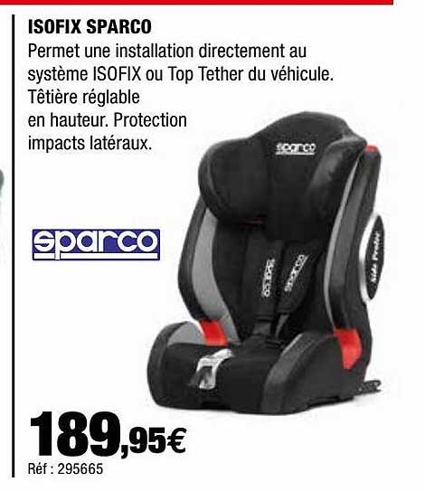 isofix sparco