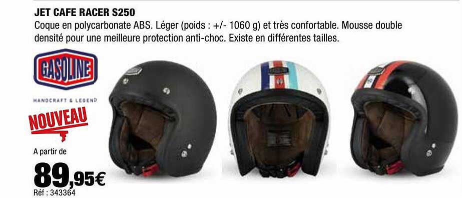 jet cafe racer s250 gasoline