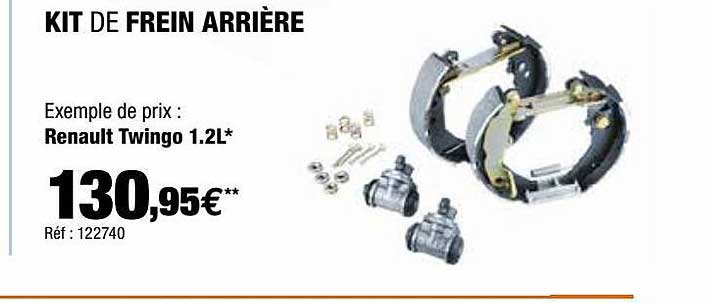 Kit De Frein Arrière