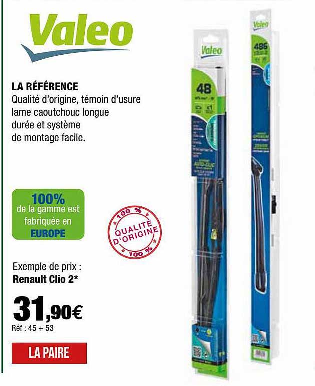 la référence valeo
