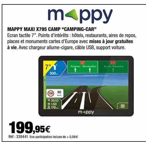 mappy maxi x795 camp "camping-car"