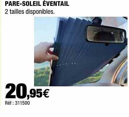 pare-soleil éventail