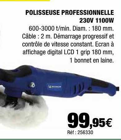 polisseuse professionnelle 230v 1100w