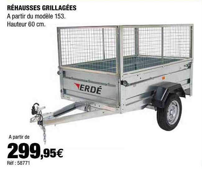 Réhausses Grillagées  Erdé