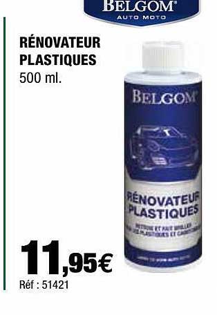 rénovateur plastiques belgom
