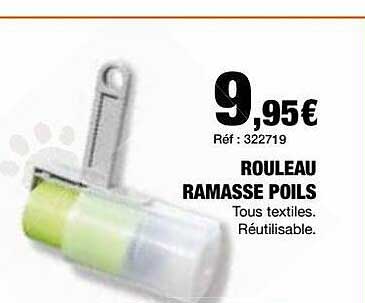 rouleau ramasse poils
