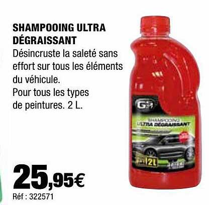 Shampooing Ultra Dégraissant