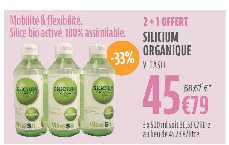 silicium organique vitasil