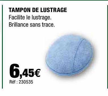 tampon de lustrage