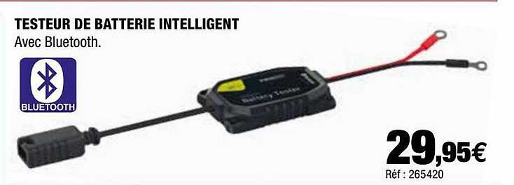 testeur de batterie intelligent