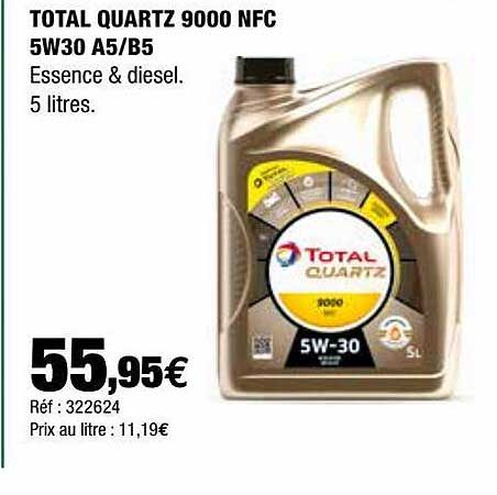 total quartz 9000 nfc 5w30 a5-b5