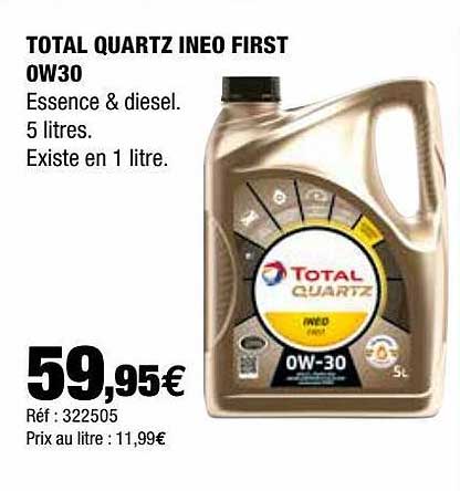 total quartz ineo first 0w30