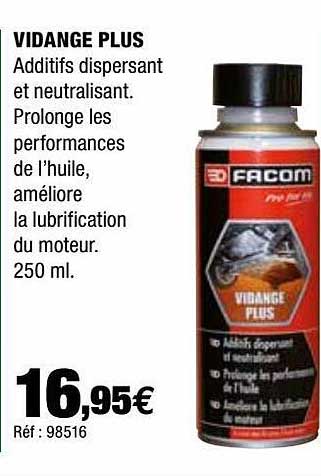 Vidange Plus Facom