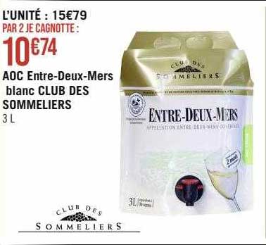 aoc entre-deux-mers blanc club des sommeliers