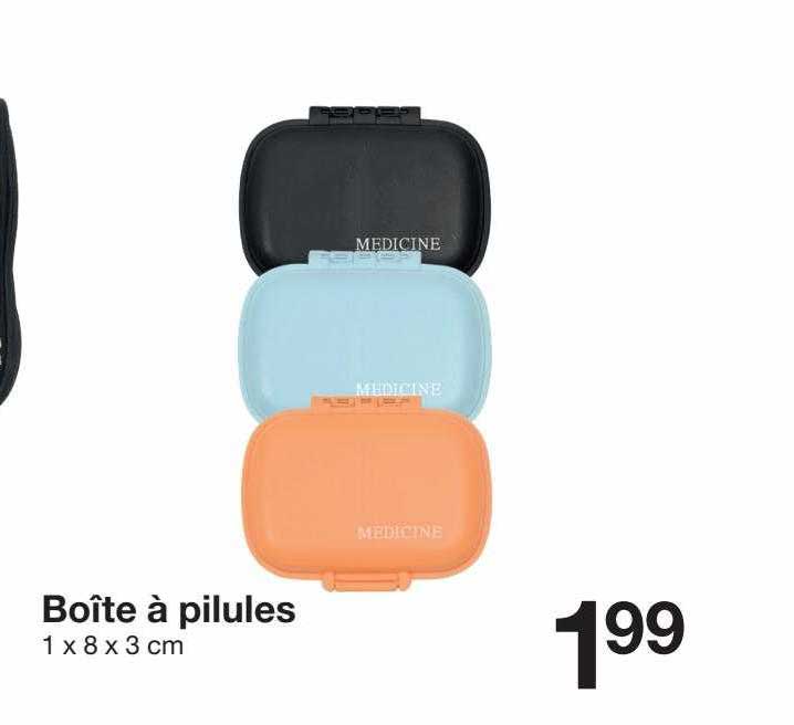 boîte à pilules