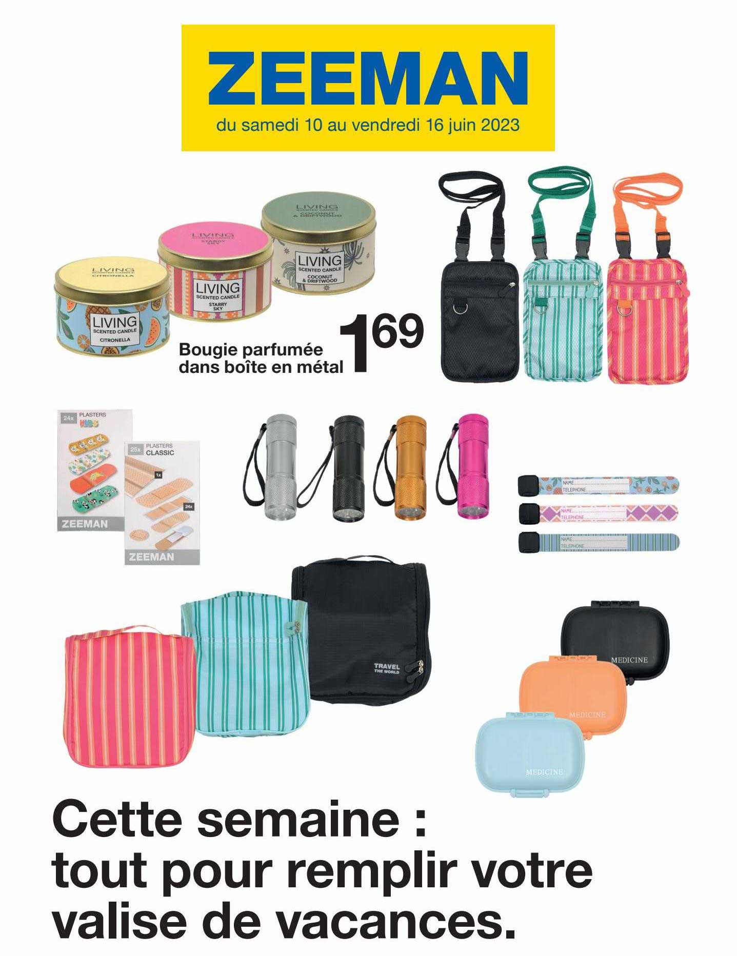 bougie parfumée dans boîte en métal