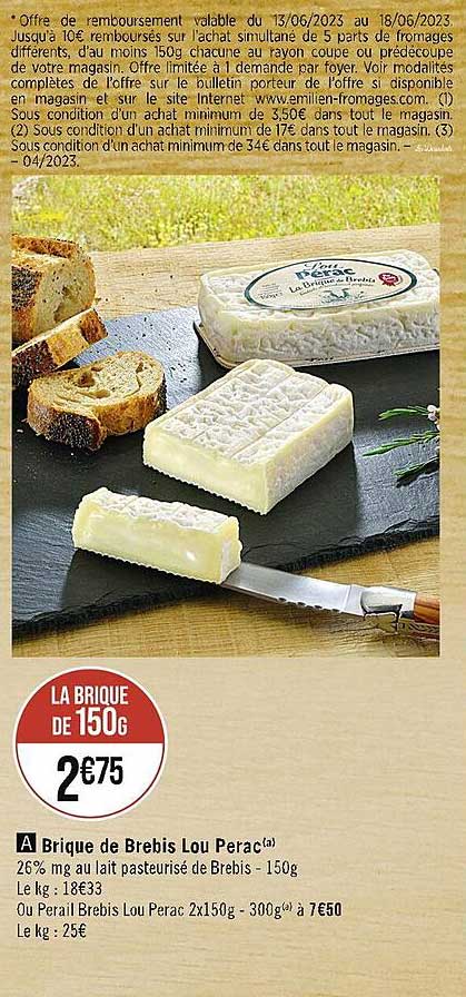 brique de brebis lou pérac